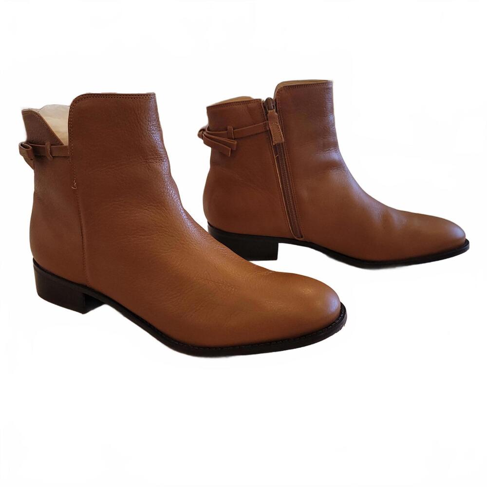 Talbot's Women's Leather Ankle Boots, Size 10.5, New w-box